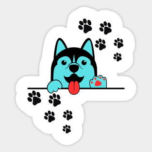 cute adorable funny dog Sticker